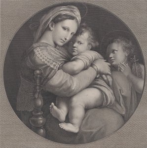 مادونا من كرسي مادونا ديلا سيجيولا 1793.