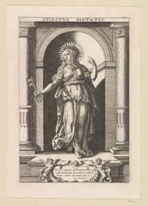 هبة التدين Spiritvs Pietatis (العنوان على الكائن) سبع هدايا من الروح القدس (عنوان السلسلة) بواسطة مارتن دي فوس