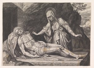 مريم بجسد المسيح بواسطة رفائيل سادلر (الأول)