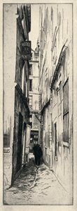 Rue du Chat Qui Peche ، 1915