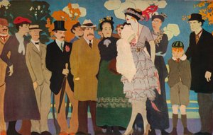 بعض الثعالب والعنب ، c1887-1924 ، 1924