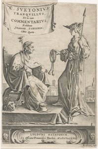 قاعدة مع إمبراطور على مقعده صفحة عنوان: J. Schild، [Opera]، 1656