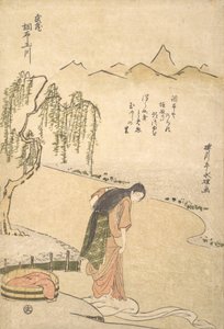 تشوفو تاماغاوا ، مقاطعة موساشي ، حوالي 1791. ، حوالي 1791. بواسطة تشوكيوساي إيري
