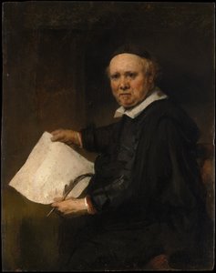 Lieven Willemsz van Coppenol (زيت على بلوط) بواسطة رامبرانت فان راين