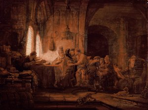 The Parable of the Labourers in the Vineyard بواسطة رامبرانت فان راين