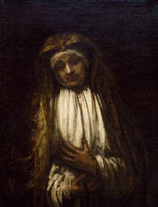 The Virgin of Sorrow بواسطة رامبرانت هارمنز. فان راين