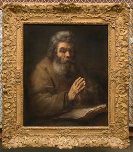رجل ملتح يرتدي قبعة ، ج. 1655-1660. بواسطة رامبرانت فان راين