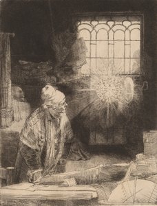 فاوست ، ج. 1652. بواسطة رامبرانت فان راين