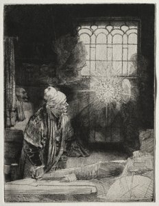 فاوست ، ج. 1652. بواسطة رامبرانت فان راين