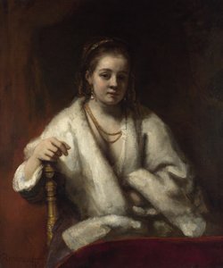 صورة هندريكى ستوفيلز ، ج. 1655-1656 بواسطة رامبرانت فان راين