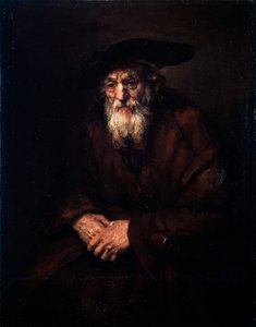صورة يهودي قديم ، 1654. بواسطة رامبرانت فان راين