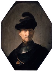 صورة لمحارب قديم ، c1629-1630. بواسطة رامبرانت فان راين