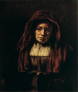 صورة لامرأة عجوز ، 1654 بواسطة رامبرانت فان راين