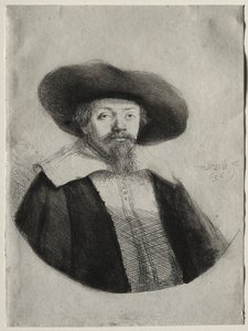 صموئيل منسى بن إسرائيل ، 1636. بواسطة رامبرانت فان راين