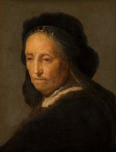 دراسة لامرأة مسنة ، 1630-1634. بواسطة رامبرانت فان راين