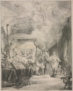 وفاة العذراء ، 1639. بواسطة رامبرانت فان راين