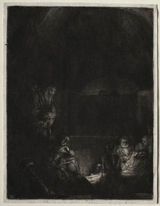 القبر ، ج. 1654. بواسطة رامبرانت فان راين