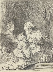 العائلة المقدسة ، ج. 1632. بواسطة رامبرانت فان راين