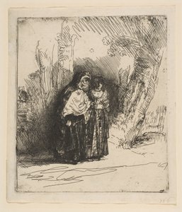 الإسباني الغجري بريسيوسا ، كاليفورنيا. 1642. بواسطة رامبرانت فان راين