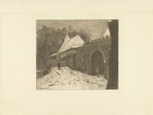 Cityscape مع Koppelpoort في Amersfoort بواسطة ريميرت ديكر