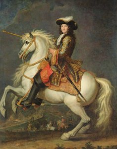 صورة الفروسية لويس الرابع عشر (1638-1715)