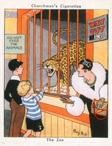 حديقة الحيوان (طباعة حجرية ملونة)