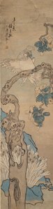 ببغاء في شجرة الورد ، 1835-1893 بواسطة رن شون
