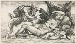 كوكب المشتري و Antiope بواسطة رينيه بويفين