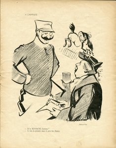 Illustration of Hermann-Paul (1864-1940) in The Wild Duck بواسطة رينيه جورج هيرمان بول