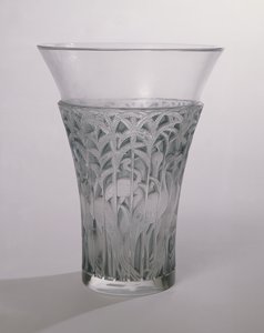 ايبيس زهرية ، 1934 (زجاج بلوري وزجاج أزرق)