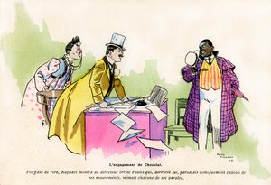 التزام Chocolat من قبل مدير Nouveau Cirque de Paris- clowns duo George Footitt (كتب أحيانًا FootIT أو Footitt ، اسمه الحقيقي Tudor Hall ، مهرج أبيض بواسطة رينيه فنسنت