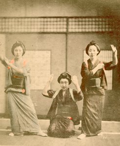 رقص بنات عام 1896 (صورة) بواسطة رينجو شيموكا