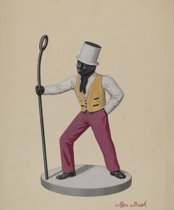 الحديد الزهر Dobbie ، c. 1936. بواسطة ريكس ف بوش