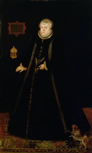 صورة للسيدة مارغريت دوغلاس (1515-1578) كونتيسة لينوكس ، بعد دانيال ميتينز الأكبر (1590 - 1648) (زيت على قماش) بواسطة رودا سوليفان