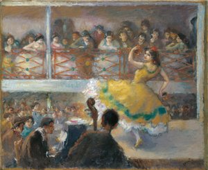 فلامنكو - قنوات ريكار (1876-1931) - زيت على قماش - 61.5 × 74.5 - متحف كارمن تيسن ، ملقة