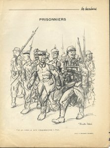 رسم لريكاردو فلوريس (1878-1918) في البربري ، العدد 4 بواسطة ريكاردو فلوريس