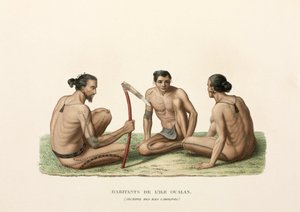 Men of the Caroline Islands بواسطة ريتشارد (بعد) داد