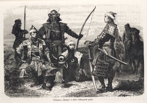 Samurai warriors, Japan بواسطة ريتشارد (بعد) داد