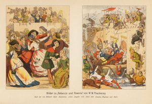 ريبيكا وروينا (طباعة حجرية ملونة) بواسطة ريتشارد (بعد) دويل