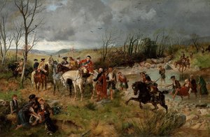 توقف الأمير تشارلز إدوارد على ضفاف نايرن ، 1878