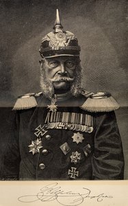 ويليام الأول 1797-1888 ، ملك بروسيا والإمبراطور الألماني ، في التسعين من عمره ، 1887. بواسطة ريتشارد بونج