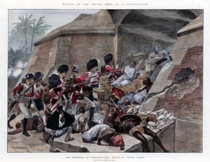 اقتحام Seringapatam أدى إلى وفاة تيبو سلطان ، 1894. بواسطة ريتشارد كاتون الثاني وودفيل