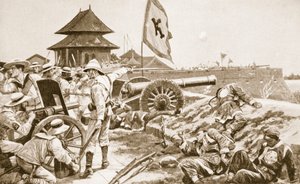 حركة الملاكم ، توضيح من "تاريخ هاتشينسون للأمم" ، ج .1910 بواسطة ريتشارد كاتون وودفيل