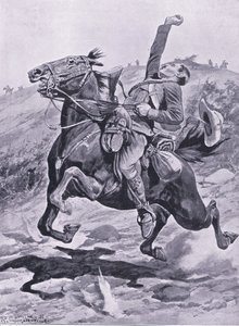 الرحلة الأخيرة لليومان ، التوضيح من بعد بريتوريا: حرب العصابات ، 1902 بواسطة ريتشارد كاتون وودفيل