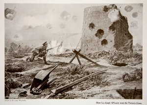 كيف فاز Le.-Corpl O&39;Leary بصليب فيكتوريا من "عام 1915: سجل الإنجازات والأحداث البارزة" ، 1915