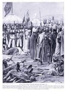 إسحاق من قبرص يناشد قبل Ricahrd I AD1191 ، 1920