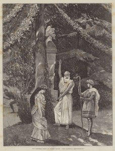 المسرحيات الرعوية في Coombe House ، The Faithfull Shepherdesse بواسطة Richard Caton Woodville junior