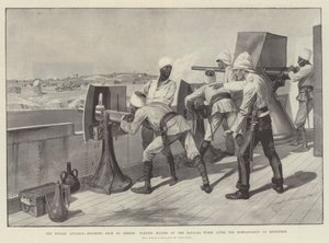 The Soudan Advance ، يعود إلى البربر ، ويلعب مكسيم على حصان البقارة بعد قصف Metemmeh