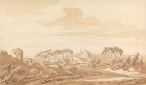 المناظر الطبيعية الإيطالية بواسطة Richard Cooper the Elder