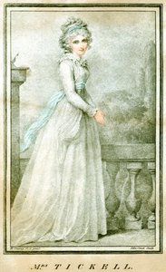 السيدة تيكل ، c1780-1810